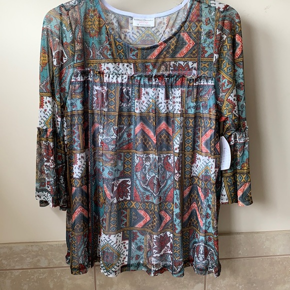 Bobbie Brooks Tops - Women’s Peasant Top